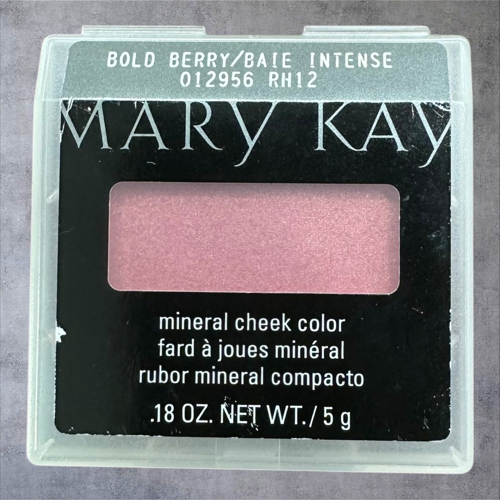 Mary Kay Mineral Cheek Color Bold Berry 012956 0.18oz New Blush Makeup Refill